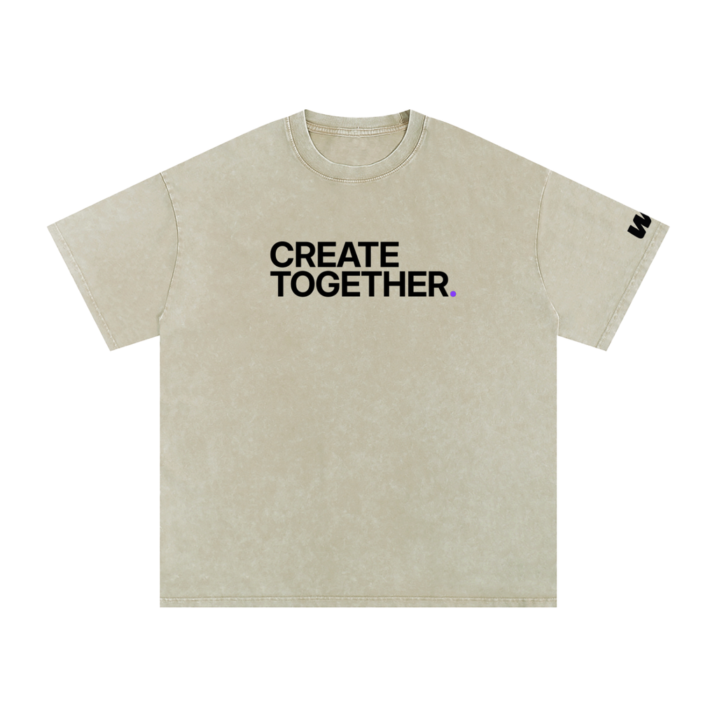 Create Together Washed Tee