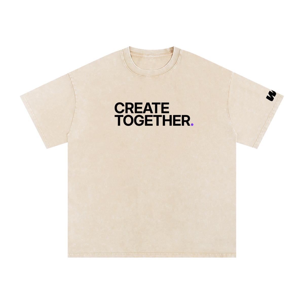 Create Together Washed Tee - Light